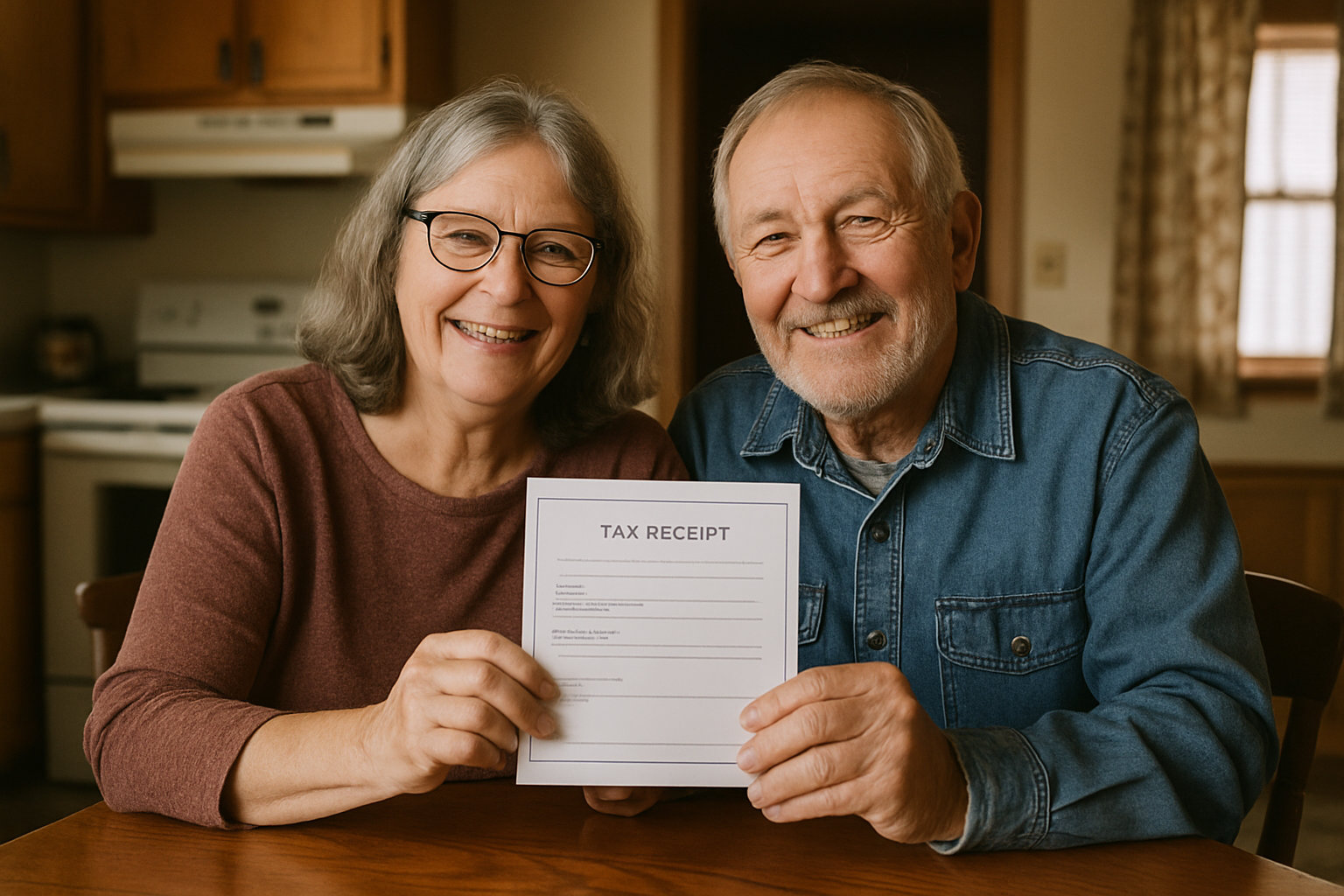 Vehicle donation moment in North Dakota